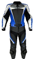 Lederkombi zweiteilig schwarz