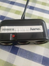 3-fach Steckdosenleiste für 12 / 24 V Zigarettenanzünder