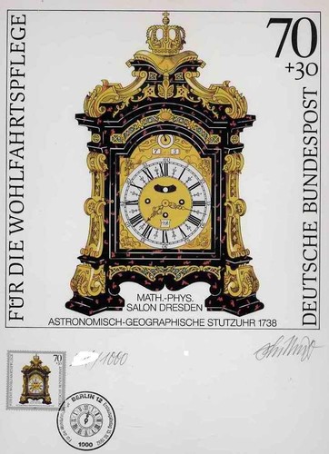 Astronomische stutzuhr prof - astronomische,