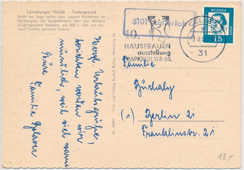 Landpoststempel celle - landpoststempel,