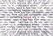 Mind Warp Focus Print Poster