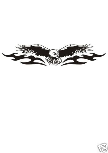Adler flames aufkleber - adler, aufkleber-