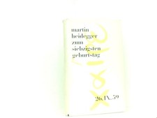 (Festschrift). Martin Heidegger zum siebzig-sten Geburtstag. Festschrift. (Hrsg.