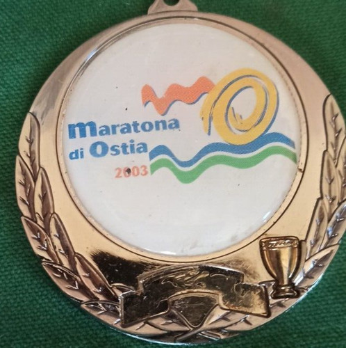 Medaille marathon ostia - marathon, 2003