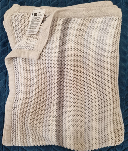 Mothercare decke streifen grau - mothercare,