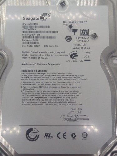 Seagate st3750528as hdd - seagate,