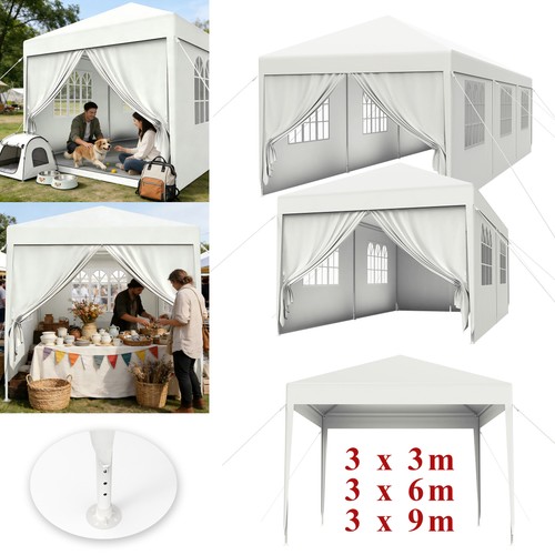 Festzelt pavillon 3x3m 3x6m - 3x3m,