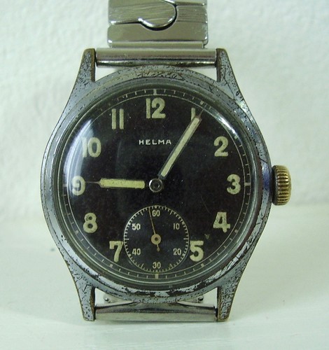 Dienstuhr armbanduhr - wk,