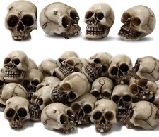 20 Stück Mini Totenkopf