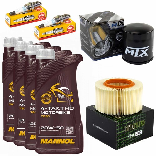 Service öl set luftfilter - set, 4l