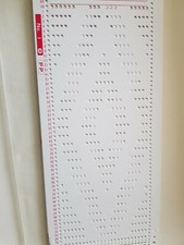 Musterlochkarten für Toyota, Brother und andere Strickmaschine 24er Rapport,10St