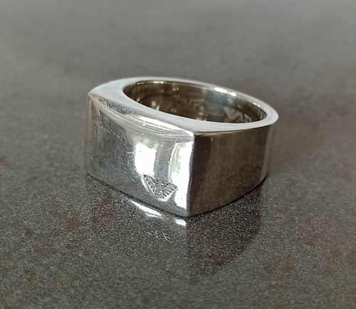 Emporio armani ring - emporio, massiver