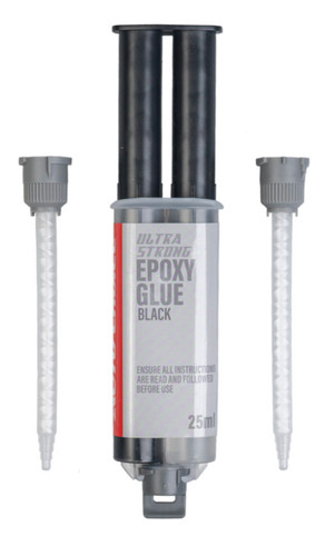Schwarz epoxidkleber 25ml 6300 - schwarz,
