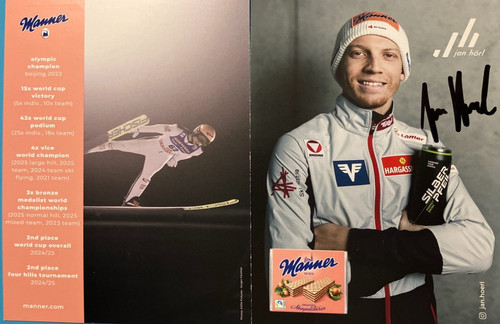 Autogramm jan hoerl - autogramm, skisprung