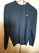 lacoste herren pullover schwarz gr. L gebraucht noch gut..