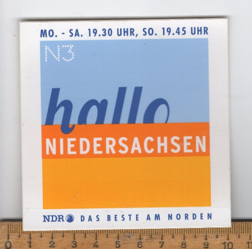 Alter aufkleber ndr - ,