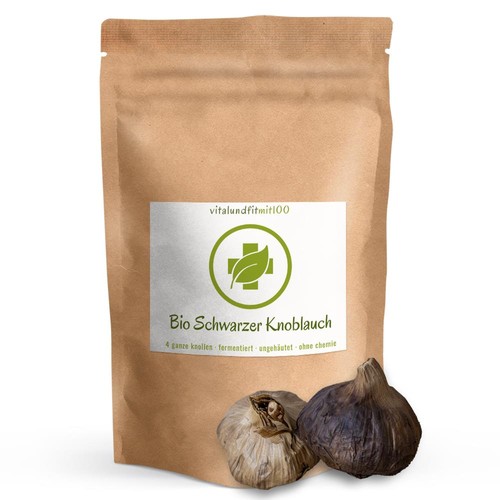 Bio schwarzer knoblauch - schwarzer,