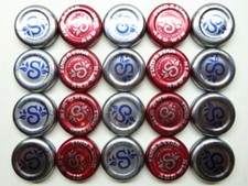 Flaschendeckel aus Metall aus