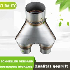 Edelstahl Auspuff Y Rohr