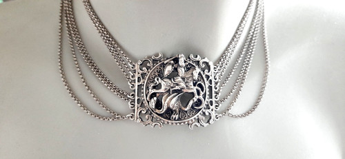 Silber collier 925 - °, bas