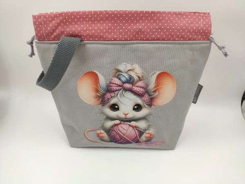 Handgenähte projekt tasche - handgenähte,