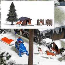 Busch  1198  3 Bernhardiner H0