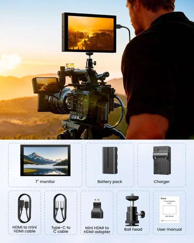 7in camera field hdmi monitor - field,
