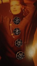 CC CHANEL NO 5 METALLKNÖPFE
