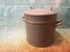 Alter zink einwecktopf - einwecktopf, |