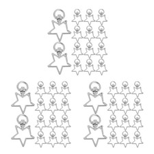  3 Count Sterne Karabiner Warenring Schlüsselring D Schlüsselanhänger Aus Metall