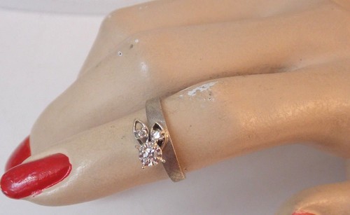 Vintage diamant verlobung 14k - verlobung,