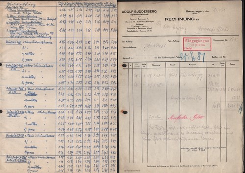Beverungen rechnung 1942 - 4,