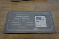 Mercedes Benz Scheckheft Wartungsheft W201 W124 W140 R129 usw. 180 Tkm