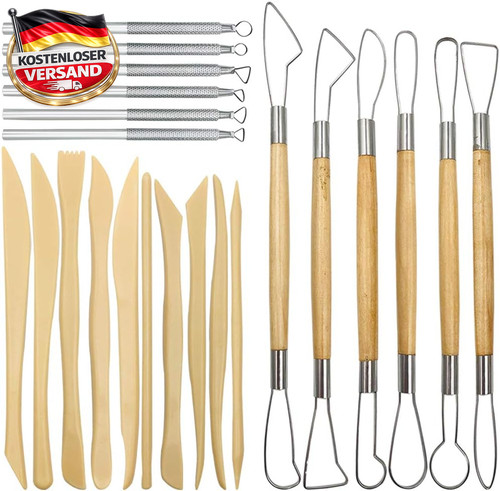 Keramik tonwerkzeug set - keramik-tonwerkzeug-set, 22