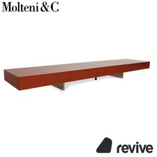 Molteni Pass Holz Sideboard Rot Lowboard Schubladen