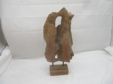 Handarbeit – Natur Holz – Figur Skulptur „Wunder der Natur“ – 37x20 cm