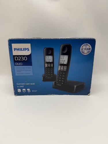 Philips d230 duo dect - philips, telefon