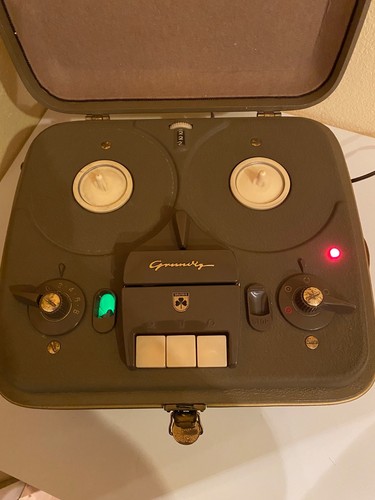 Grundig röhren tonbandgerät - röhren,