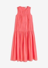 Maxikleid mit Raffungen aus
