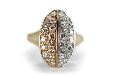 Ring Brillanten insg 0,40ct