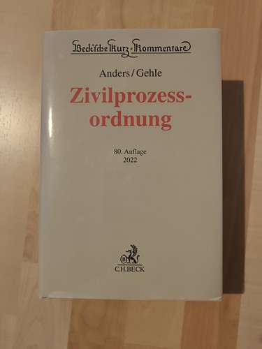 Anders gehle zpo kommentar - zpo,