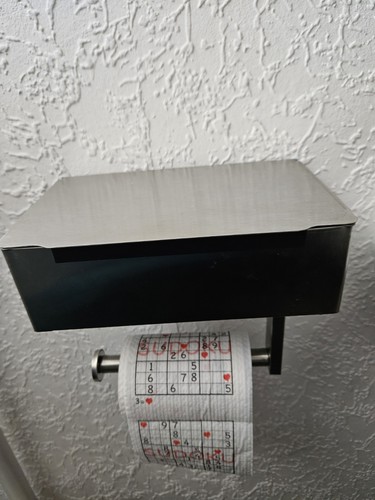 Toilettenpapierhalter ohne