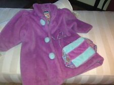 Super kuscheliger Mantel Pampolina mit Muff 116 Nr.#59