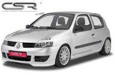 Front Ansatz Spoiler Schwert Diffusor Lippe Tuning für Renault Clio 2/B FA217