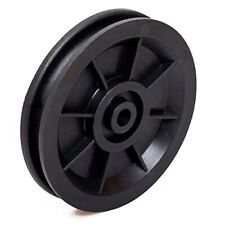 Seilrolle, Umlenkrolle mit Gleitlager Ø 90 mm für Drahtseile bis Ø 7 mm