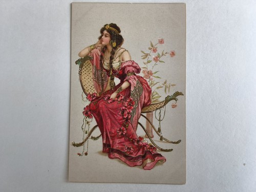 Vintage geprägte postkarte - geprägte,