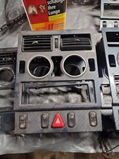 MB SLK r170 : Blende Carbonoptik Mittelkonsole A1706800936 - 5 Loch INFOTEXT