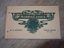 Alter Holz - Kanukatalog: Morris Canoes (Reprint)
