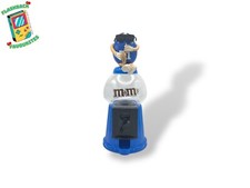 M&M Figur Spender Blau Saxophone – ca. 30 cm – Retro Werbefigur – Selten