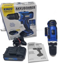 ? Kinzo Powertools Akkuschrauber – Cordless Drill ? ⚡ Retourenware – wie neu!